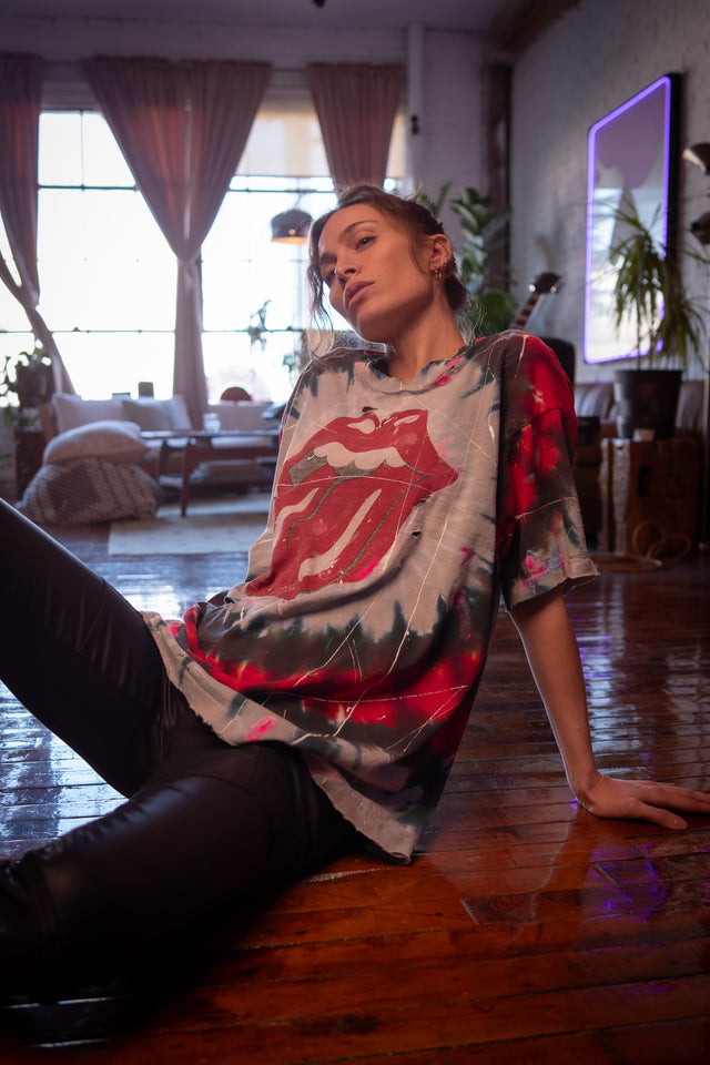 Rolling Stones Tie-Dye Tongue 1994