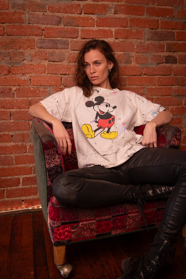 Mickey Mouse - 1980s T-Shirt White