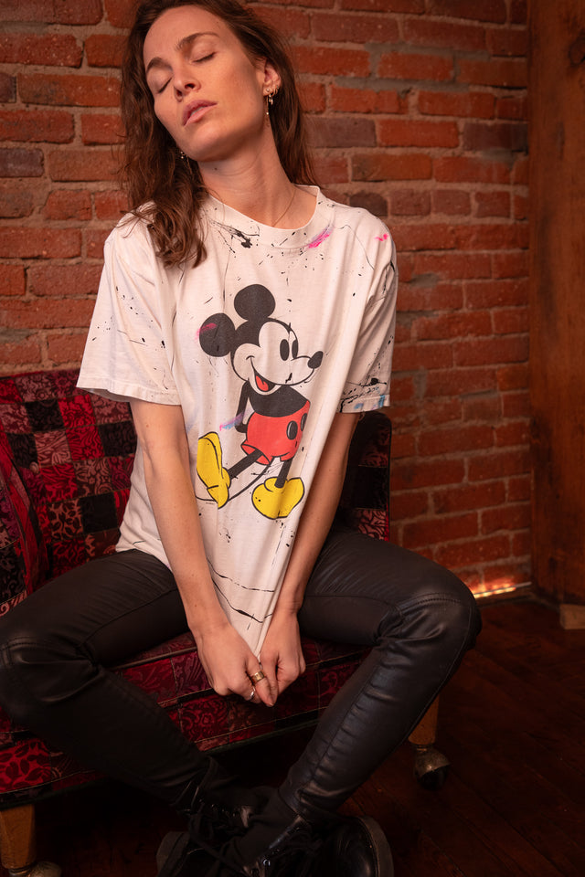 Mickey Mouse - 1980s T-Shirt White